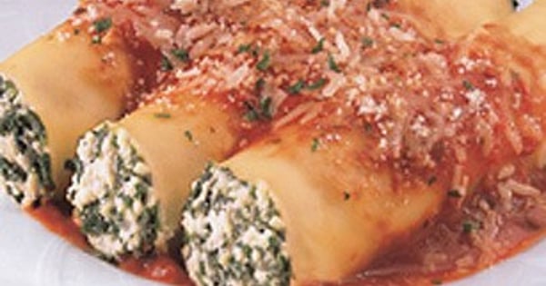 Cannelloni alla Fiorentina
