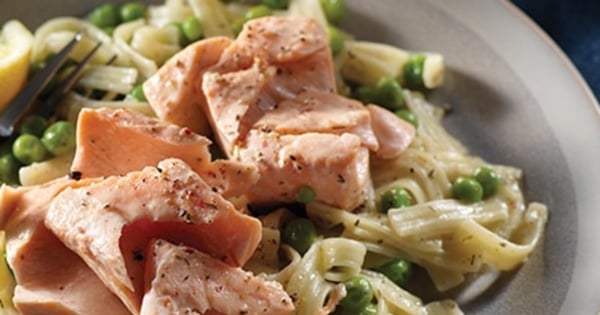 SALMON HERB PASTA