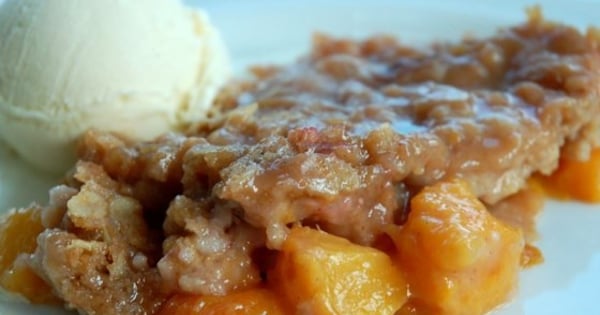 Juicy Peach Crisp