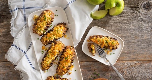 Butterflied Stuffed Sausage