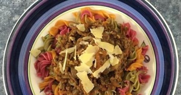 Beef and Vegie Chameleon Bolognese