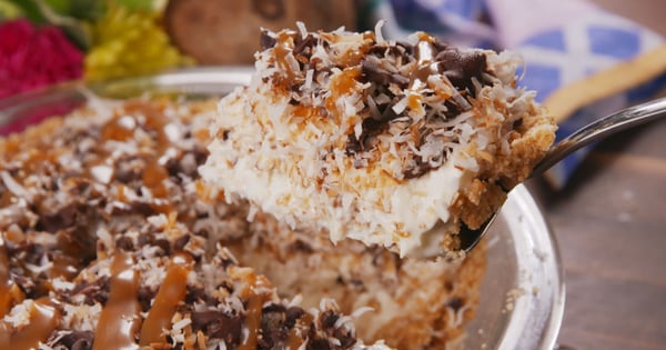 Frozen Samoa Pie