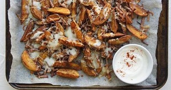 Bacon and Paprika Potato Wedges