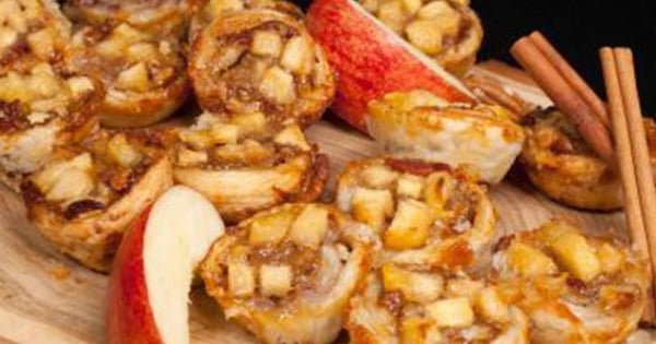 Apple Bacon Sticky Biscuits