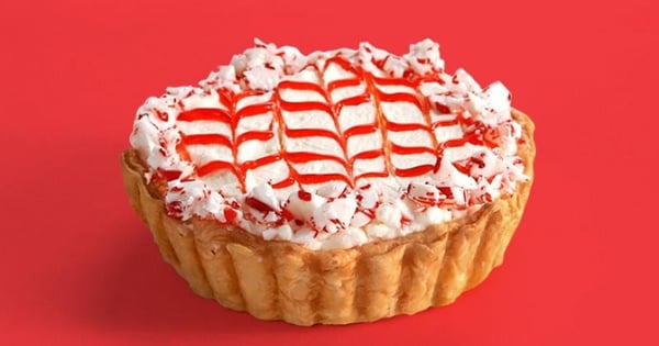 Candy Cane Pie