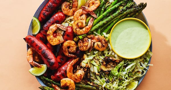 Shrimp and Chorizo Mixed Grill