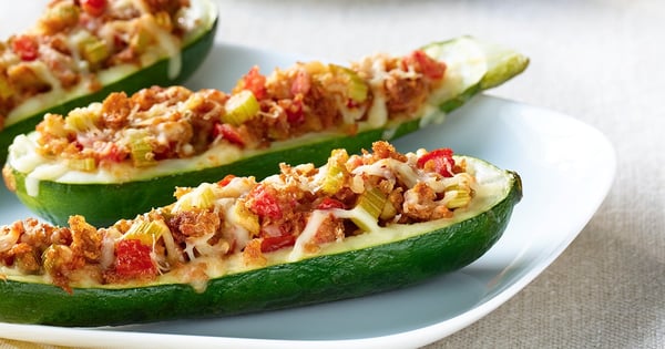 Stuffed Zucchini Boats