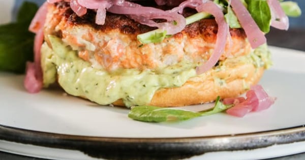 Wild Salmon Burgers