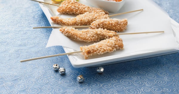 Asian Chicken Tenders with Zesty Lemon Sauce