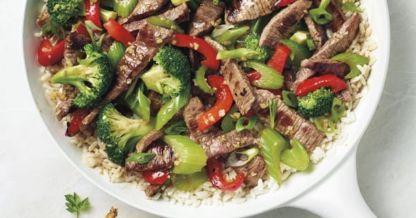 Ginger Beef Stir-Fry