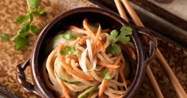 Shanghai Peanut-Noodle Salad