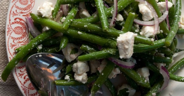Green Bean Salad with Feta and Mint