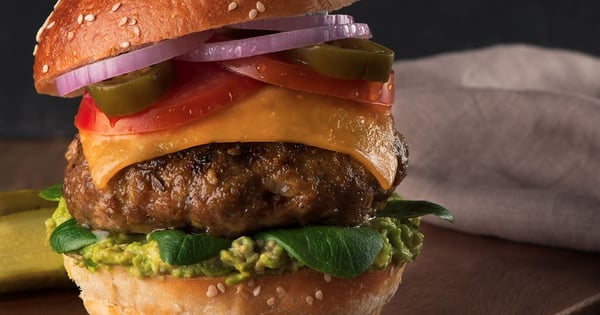 Spicy Sausage Burger