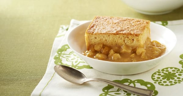 Warm Apple Pudding Cake
