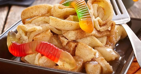 Wormy Pear-Apple Crisp