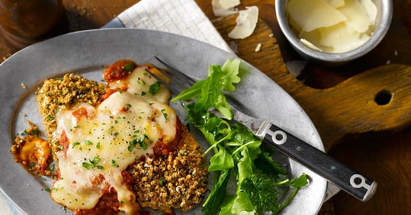 Crispy Chicken Parmigiana