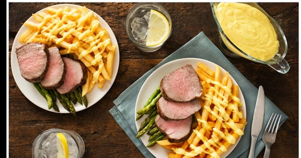 Oven Roast Beef With Hollandaise Superfries®