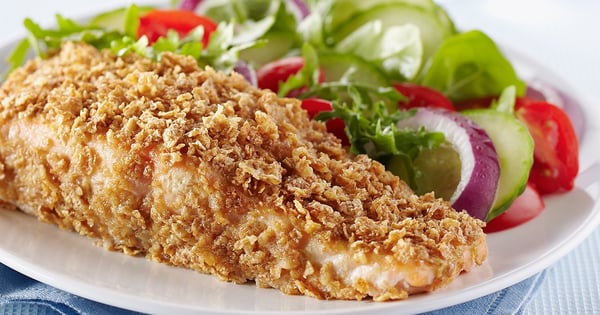 Lemon Dijon Encrusted Salmon