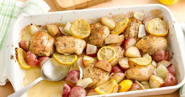 Lemon Chicken with Potatoes