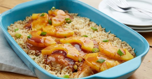 One-Dish Hawaiian Chicken Bake