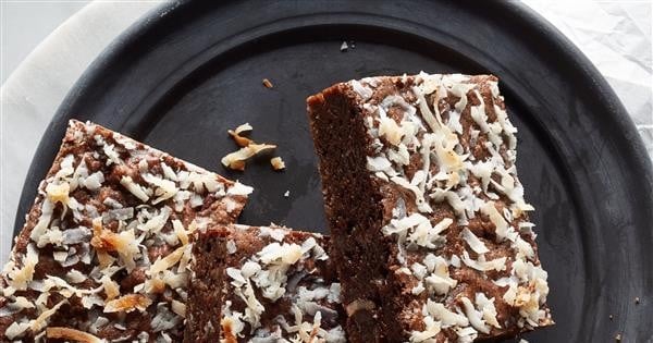 Chocolate Coconut Brownies
