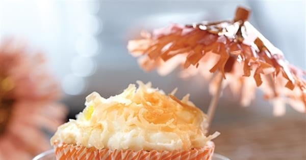 Tropical Breeze Cupcakes