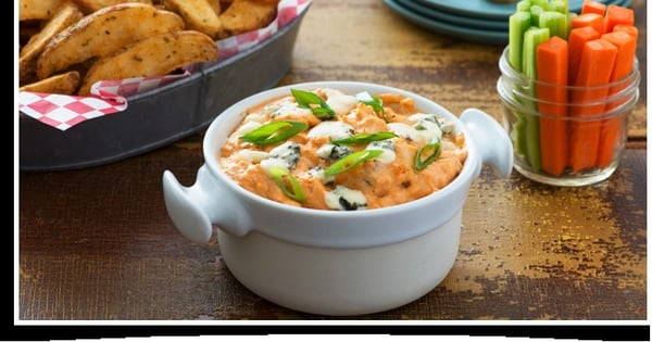 Buffalo Chicken Dip & Savoury Wedges