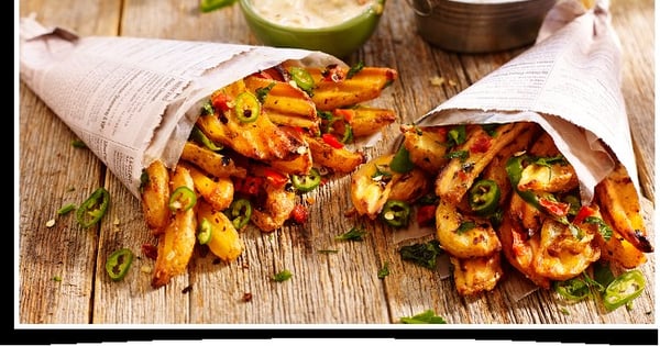 Summer Fresh Hot and Salty Chipotle McCain® Sea Salt Crinkle Cut Wedges