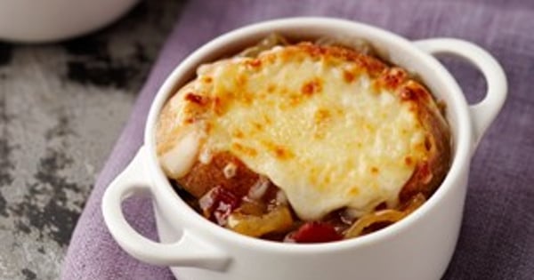 French Onion Soup with Bacon