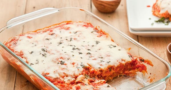 Cracker-Coated Eggplant Parmesan