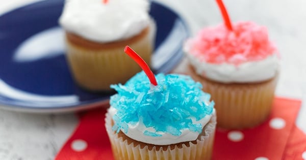 Firecracker Cupcakes