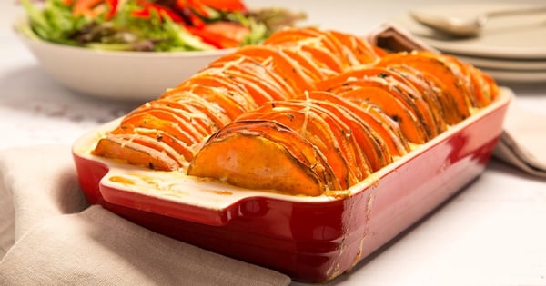 Kumara Hasselback style