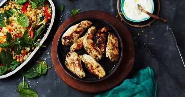 Lemon & Herb Chicken With Couscous
