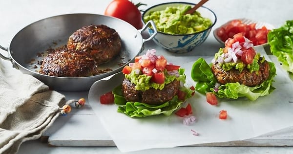 Naked Mexican Burger