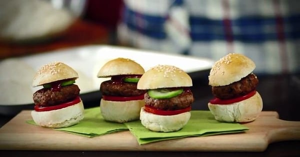 Soda bread for beef sliders