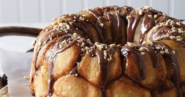 Chocolate Hazelnut Monkey Bread