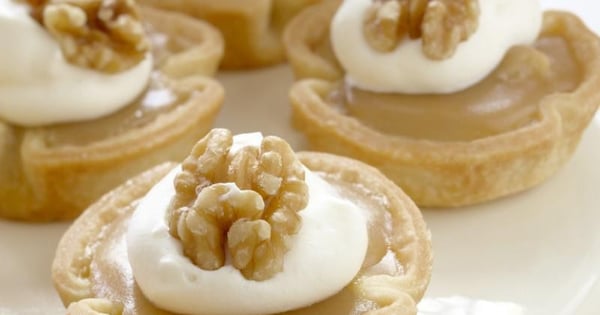 Sweet Mini Maple Tarts