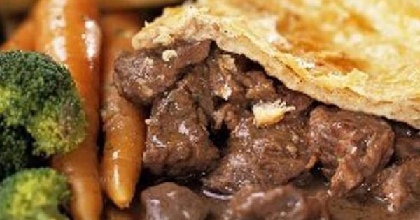 Pub Style Beef Pot Pie