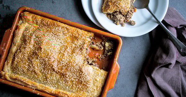 Pastel (Israeli Spiced Meat Pie)