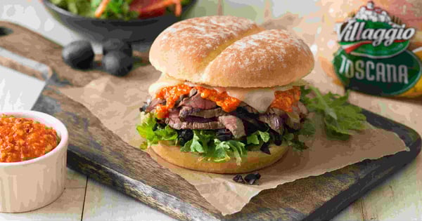 Romesco Steak Sandwich