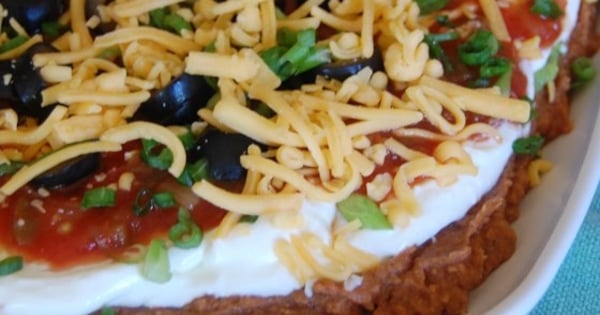 Seven Layer Taco Dip
