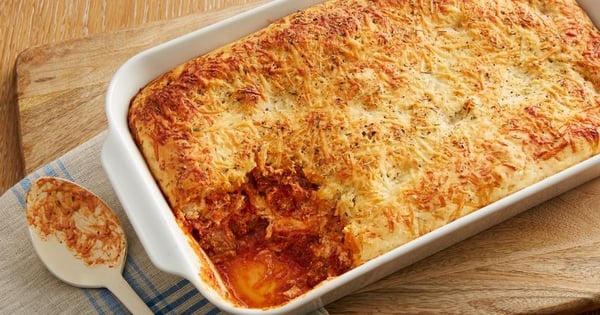 Cheesy Italian Beef Bake