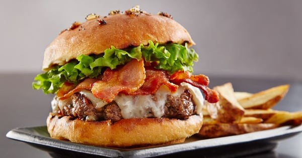 Grilled Bourbon Bacon Burgers