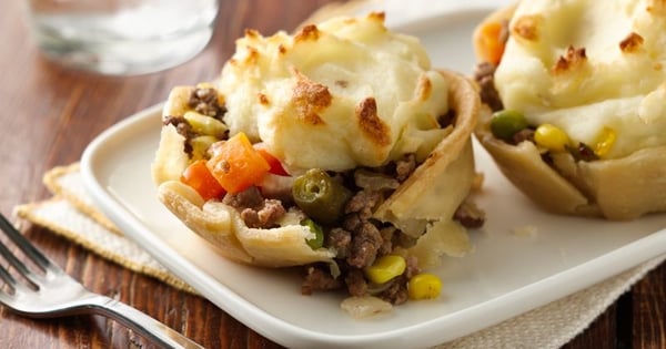 Mini Shepherd's Pot Pies