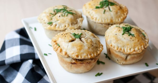 Beef Stroganoff Pie Cups