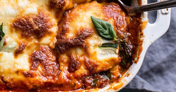 Vegetable Ragu Zucchini Lasagna