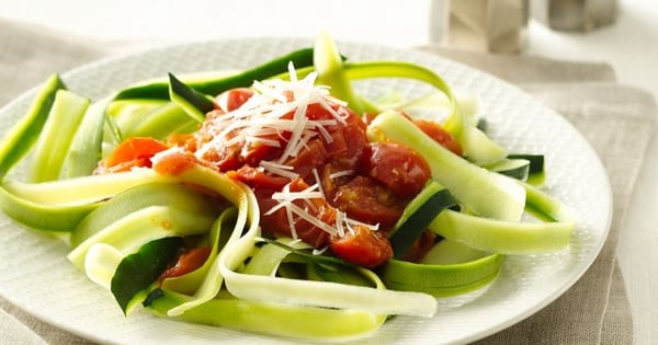 Gluten-Free Zucchini Noodles with Marinara