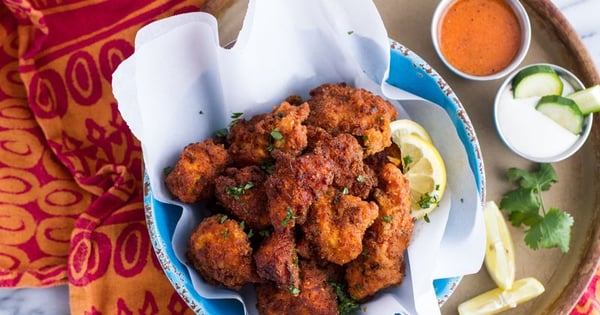 Zucchini-Crusted Buffalo Chicken Nuggets