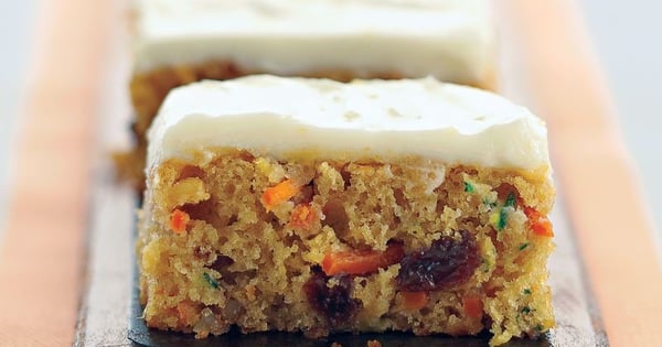 Skinny Carrot and Zucchini Bars