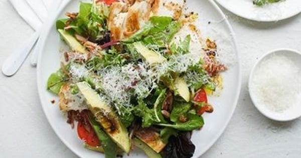 Chicken, Avocado and Bacon Salad